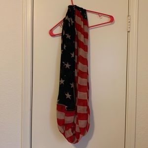 America flag infinity scarf